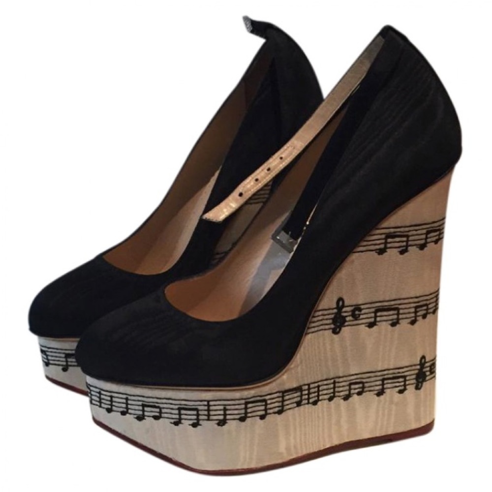 BNWB Charlotte Olympia wedge - Picture 1 of 3